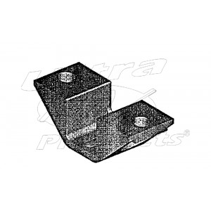 W0000457  -  Bracket - Stabilizer Shaft (2-1/2" Clamp) 